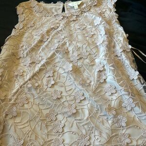 Adiva floral mesh top